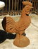 Large French iron Rooster. H: H: 36" L: 24" W: 11"