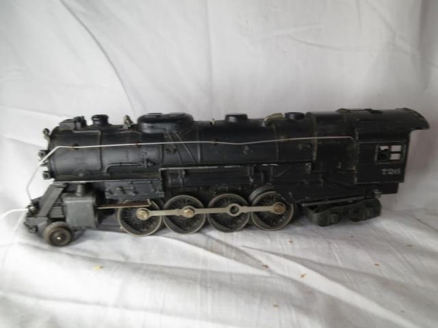 Lionel Postwar #726 Steam Engine O Gauge: (no further description, see pictures for details)