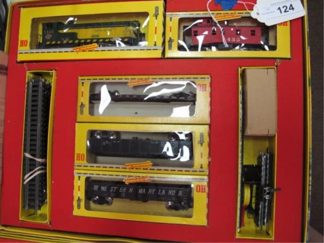 Vintage Fleischmann HO Gauge Train 1340/4G Set: with Original Boxes and Paper