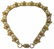 A VICTORIAN FANCY SILVER GILT NECKLACE