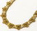 A VICTORIAN FANCY SILVER GILT NECKLACE - 2