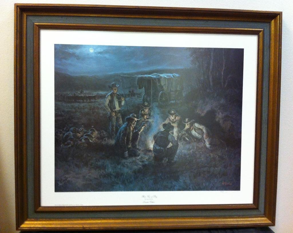 "The Best Time of the Day" by Lajos Markos: The Best Time of the Day" by Lajos Markos (1917-1993) Limited Edition lithograph numbered 337/850 Signed by artist, Lajos Markos Artist Seal Professionally framed 34" x 29