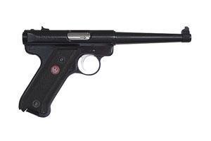 *NEW* Ruger Mark III Standard MKIII6 SAO 22LR 6" 10RD: FAMILY:Mark III Series MODEL:Mark III TYPE:Semi-Auto Pistol ACTION:Semi-Auto FINISH:Blue STOCK/FRAME:Alloy Frame CALIBER/GAUGE:22 LR CAPACITY:10+1 # OF MAGS:2 MAGAZINE DESC:10 rd. BARREL:6" OVERALL LE