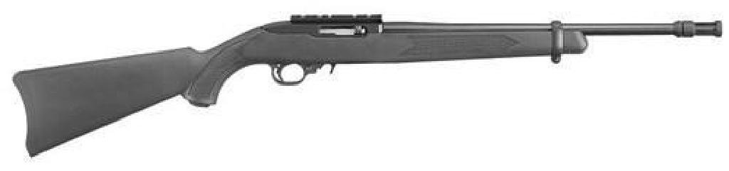 NEW!!! RUGER 10/22 CARBINE 22 LR 736676012619: FAMILY:10/22 Series MODEL:10/22 Carbine TYPE:Rifle ACTION:Semi-Auto FINISH:Blue STOCK/FRAME:Synthetic Stock STOCK/GRIPS:Black Synthetic SPC FEATURE:Threaded Barrel Model CALIBER/GAUGE:22 LR CAPACITY:1