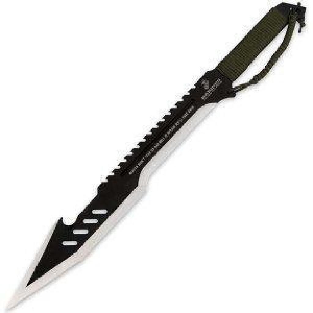 NEW!!! TWO USMC Tanto Machete Sawback SWORDS: Long Description United Cutlery is proud to release the latest blade in the popular officially licensed USMC lineup. This fixed-blade USMC tanto machete is crafted of rock-solid 3Cr13 stainless steel