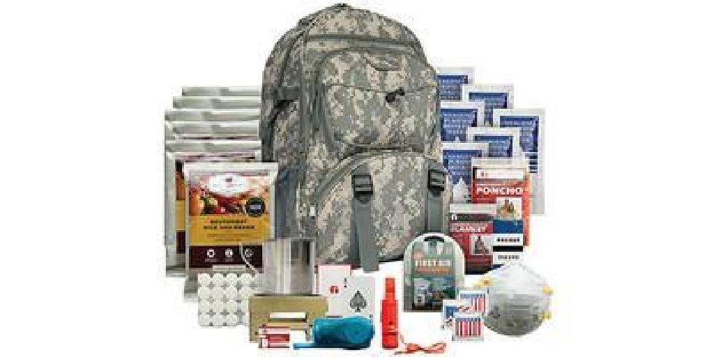 _NEW!_ Wise Foods 01622GSG Emergency Five Day Survival: Type:Dehydrated/Freeze Dried Model or Style:Survival Backpack Color:Camo Size:32 Servings Function:Food
