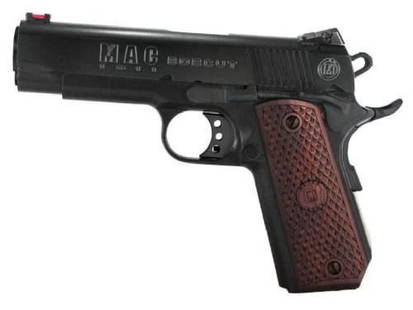 !NEW! AMERICAN CLASSIC MAC 1911 BOBCUT 45 ACP: FAMILY:1911 Style Pistol Series MODEL:MAC 1911 Bobcut TYPE:Semi-Auto Pistol ACTION:Single Action FINISH:Blue STOCK/FRAME:Steel Frame CALIBER/GAUGE:45 ACP CAPACITY:8+1 # OF MAGS:1 MAGAZINE DESC:8 rd. B