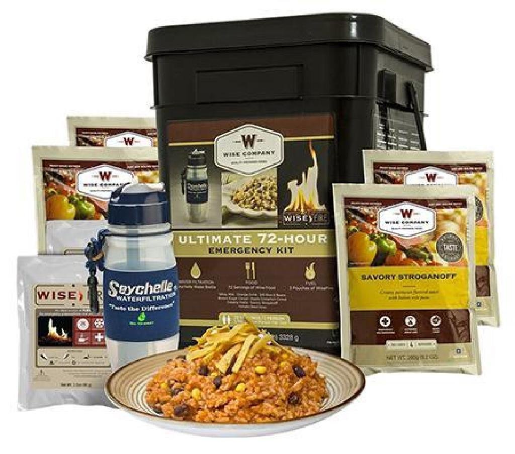 _NEW!_ Wise Foods 05715 Emergency Meal Kit Ultimate 72: Type:Dehydrated/Freeze Dried Model or Style:Emergency Food Kit Size:144 Servings Function:Food