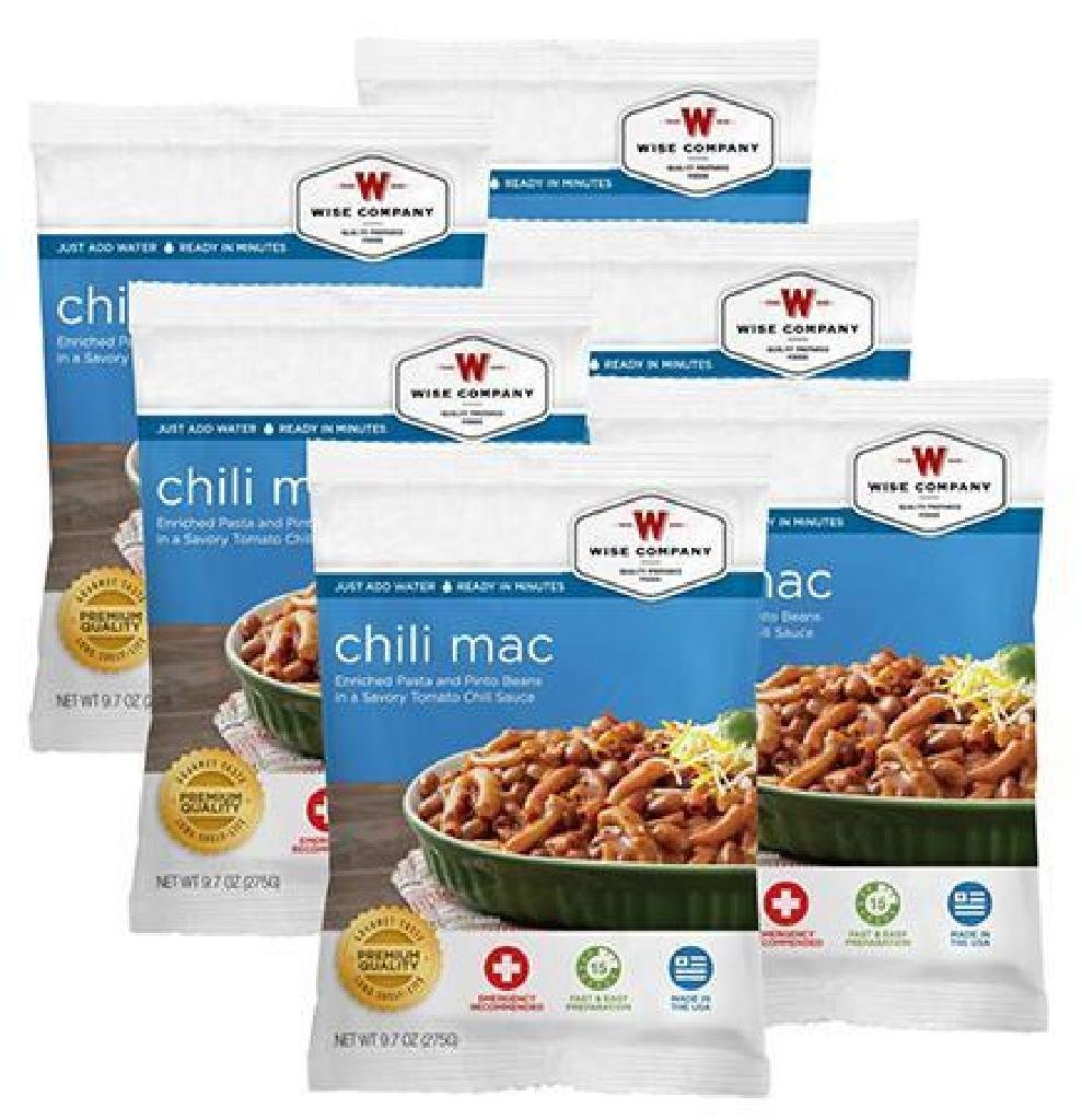 !NEW! Wise Foods 2W02207 Outdoor Food Packs 6 Ct/4: Specifications Type:Dehydrated/Freeze Dried Model or Style:Emergency Food Kit Size:24 Servings Function:Food