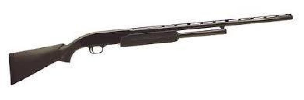 _NEW!_ Maverick 32200 88 Pump 20 ga 26" 3.5" Black: Specifications Stock Description:Black Synthetic Action:Pump Gauge:20 Gauge Barrel Length:26.0" Capacity:5+1 Chamber:3.5" OAL:45.25" Weight:7 lbs Choke Configuration:Accu-Choke Receiver Description:Bl