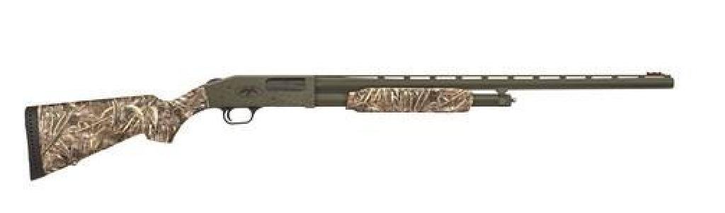 !NEW! MOSSBERG 500 WATERFOWL 12 GAUGE 015813522601: FAMILY:500 Series MODEL:500 Waterfowl TYPE:Shotgun ACTION:Pump Action FINISH:OD Green STOCK/FRAME:Camo Stock STOCK/GRIPS:Realtree MAX-5 CALIBER/GAUGE:12 Gauge BARREL:28" CHAMBER:3" CHOKE TUBES:Accu-Se