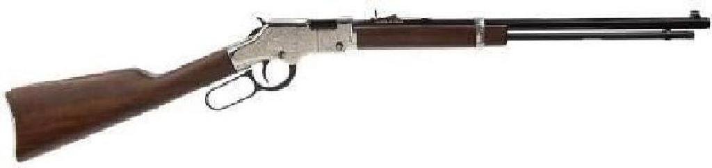 *NEW* HENRY Silver Eagle Engraved Lever Action Rifle: Mfr Items:Henry Category:RIFLES Action:Lever Caliber:22 Short/Long/Long Rifle Barrel Length:20.0" Capacity:16+1 OAL:38.5" Weight:6.75 lbs Stock Description:American Walnut Metal Finish:N