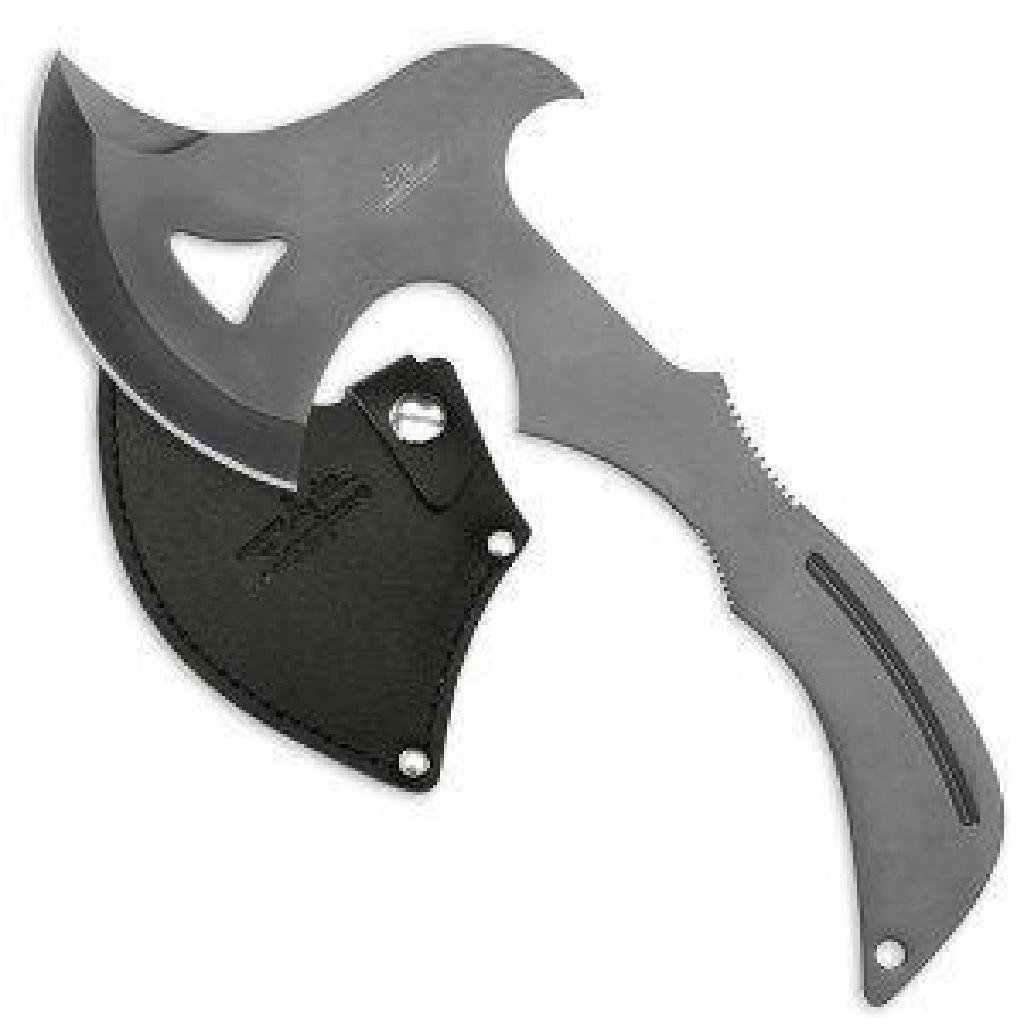 *NEW* UNITED CUTLERY Gil Hibben Pro Thrower Axe, Black,: Short Description Gil Hibben Pro Thrower Axe, Black, Leather Sheath