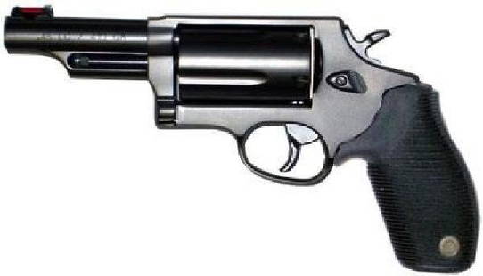 _NEW!_ TAURUS 4410 TRACKER 410 BORE / 45 COLT: FAMILY:Tracker Series MODEL:4410 Tracker TYPE:Revolver ACTION:Double / Single Action FINISH:Blue STOCK/FRAME:Alloy Frame STOCK/GRIPS:Black Rubber CALIBER/GAUGE:410 Bore | 45 Colt 