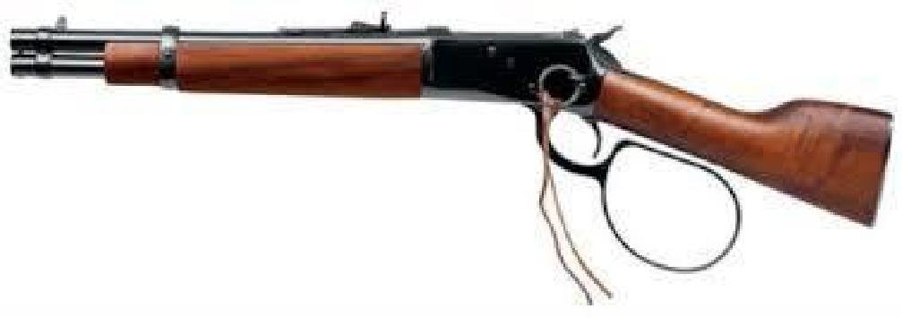 *NEW* ROSSI Ranch Hand Large Loop Lever 45LC 12" 6+1: Mfr Items:Rossi Category:SPECIALTY Model:Ranch Hand 92 Series:Large Loop with Saddle Ring Type:Pistol Action:Lever Caliber:45 Colt (LC) Barrel Length:12.0" Capacity:5+1 Safety:Hammer Block Grips:Wood 