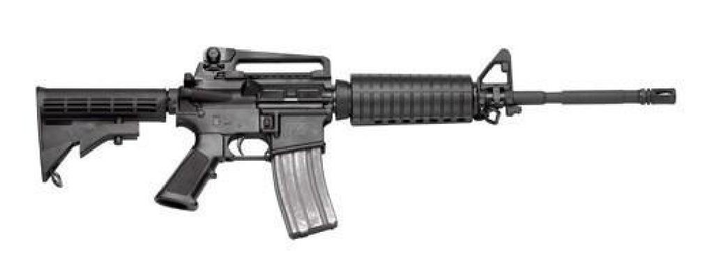 _NEW!_ SMITH AND WESSON M&P15 223 REM / 5.56 NATO: FAMILY:AR-15 Rifle Series MODEL:M&P15 TYPE:Rifle ACTION:Semi-Auto FINISH:Black Anodize STOCK/FRAME:Collapsible / Folding Stock STOCK/GRIPS:6 Position Adjustable CALIBER/GAUGE:223 Rem | 5.56 NATO CAPAC