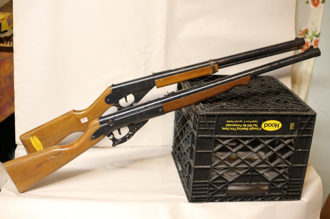 2 Daisy BB Guns: It is a BB Gun. Please check your state law. If not in compliance I will not ship it even though it is only a BB gun.I broke they other works