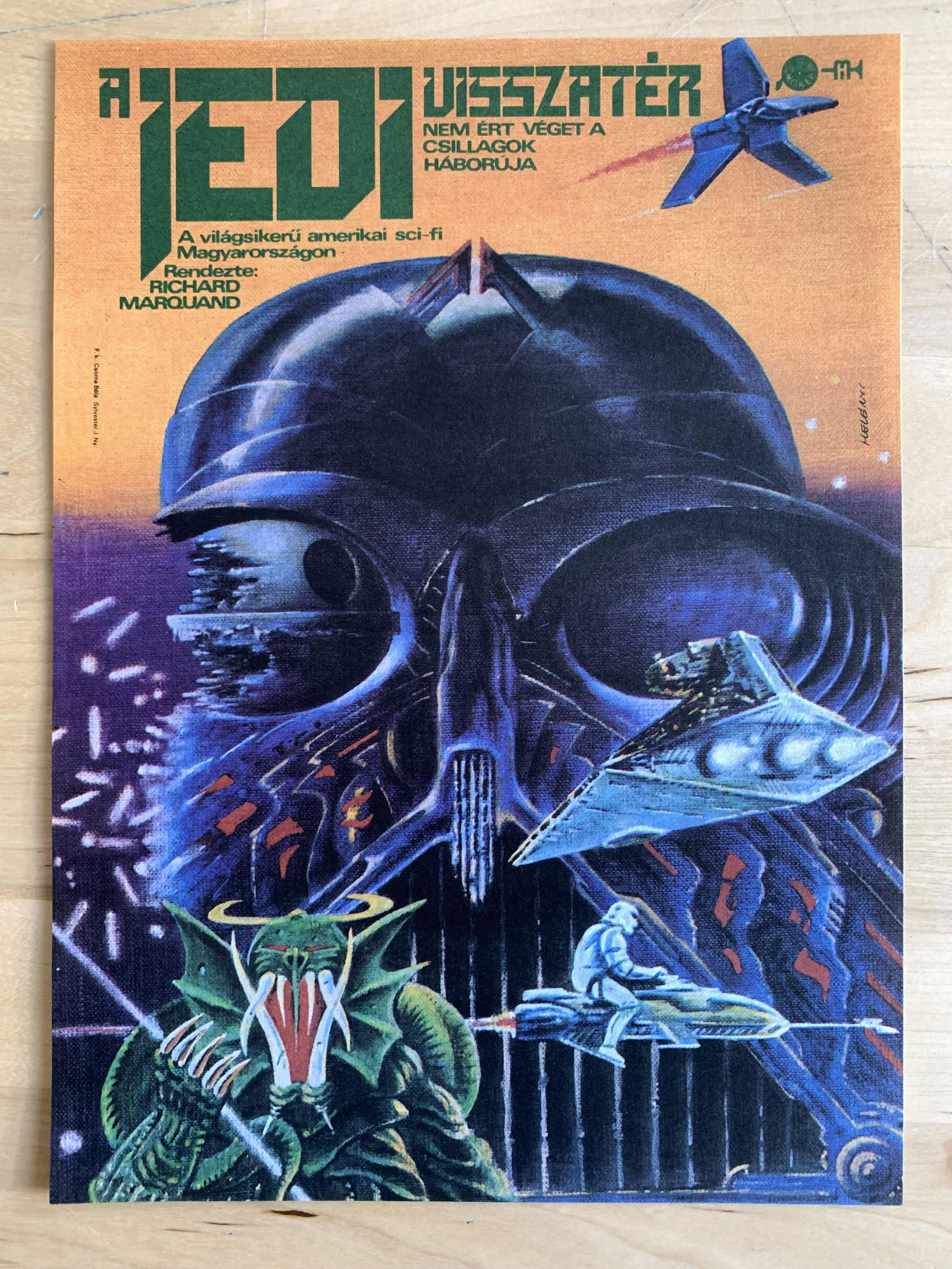 Movie Poster Star Wars - Return of the Jedi 1984 (1 of 1)