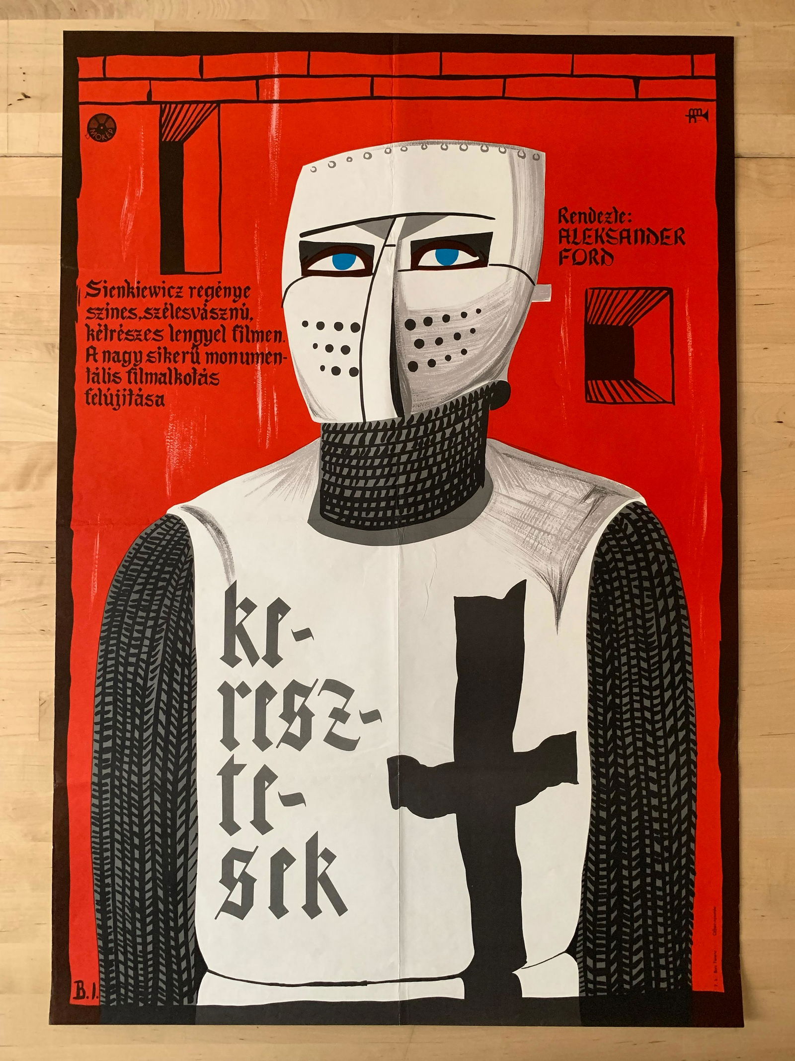 Movie Poster Knights of the Teutonic Order 1975 (1 of 1)