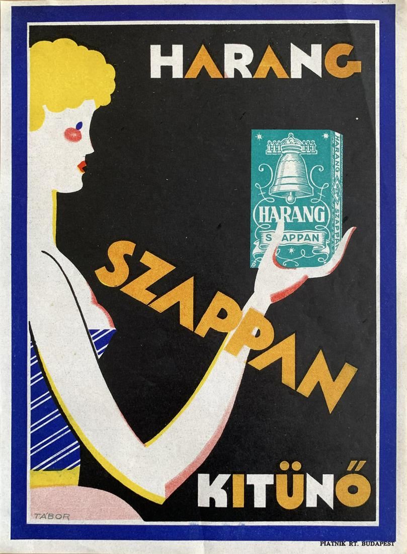 Vintage Poster Harang soap is excellent 1929 (1 of 1)