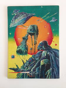 Star Wars: The Empire Strikes Back painted poster