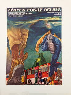 My Friends movie poster: From Helenyi, Tibor's estate. 1978. A2 Half Sheet (cca. 59 x 42 cm). Hungarian vintage poster. My Friends (Italian: Amici miei) is a 1975 Italian comedy-drama film directed by Mario Monicelli. The