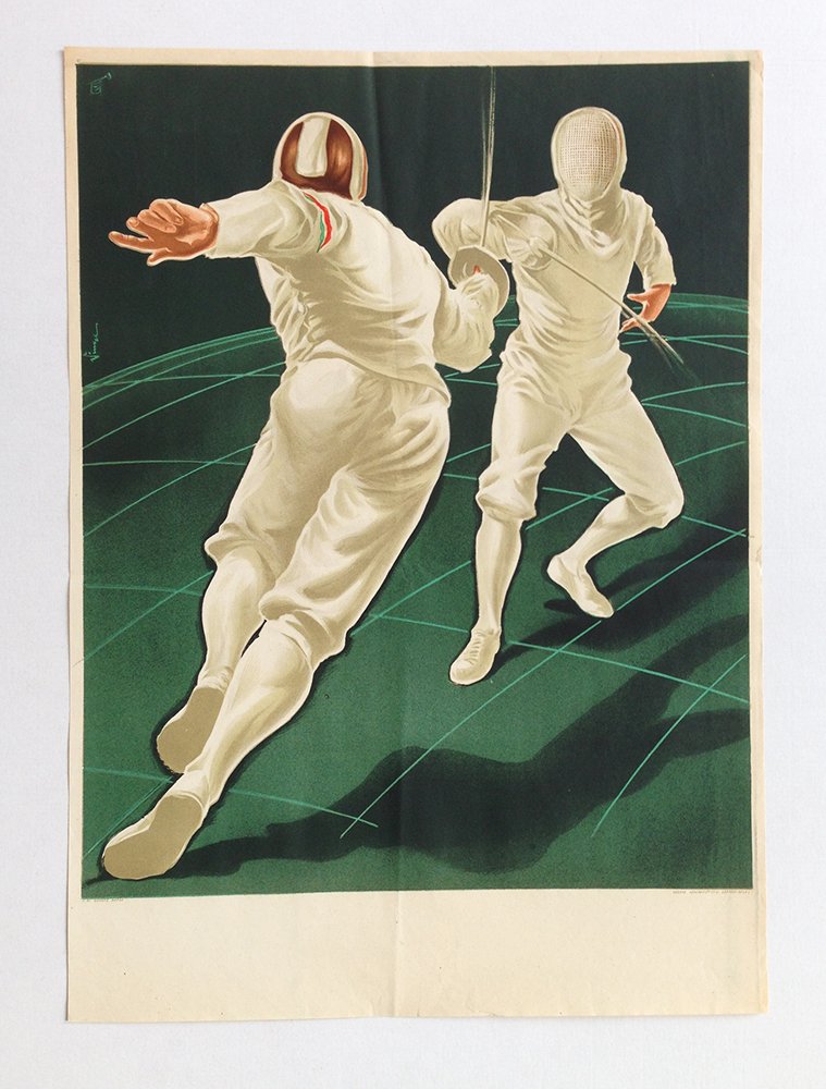 Fencing Championship sport poster (1 of 1)