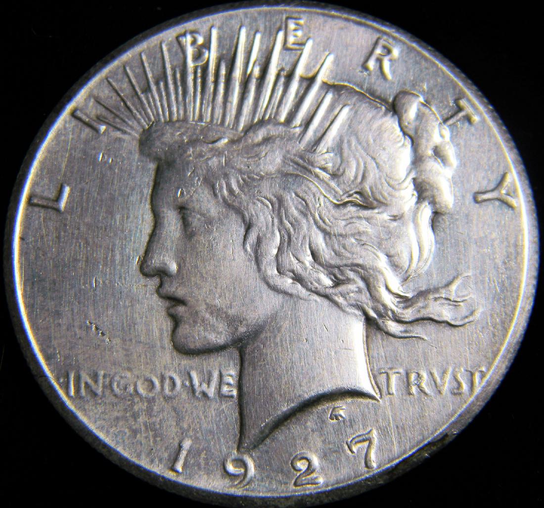 1927 Peace Dollar Scarce Date High grade (1 of 2)