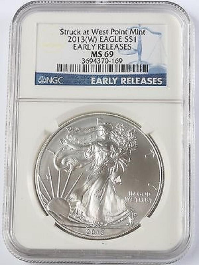 2013 (W) Early Release NGC MS69 American 1 Oz. 0.999 (1 of 1)