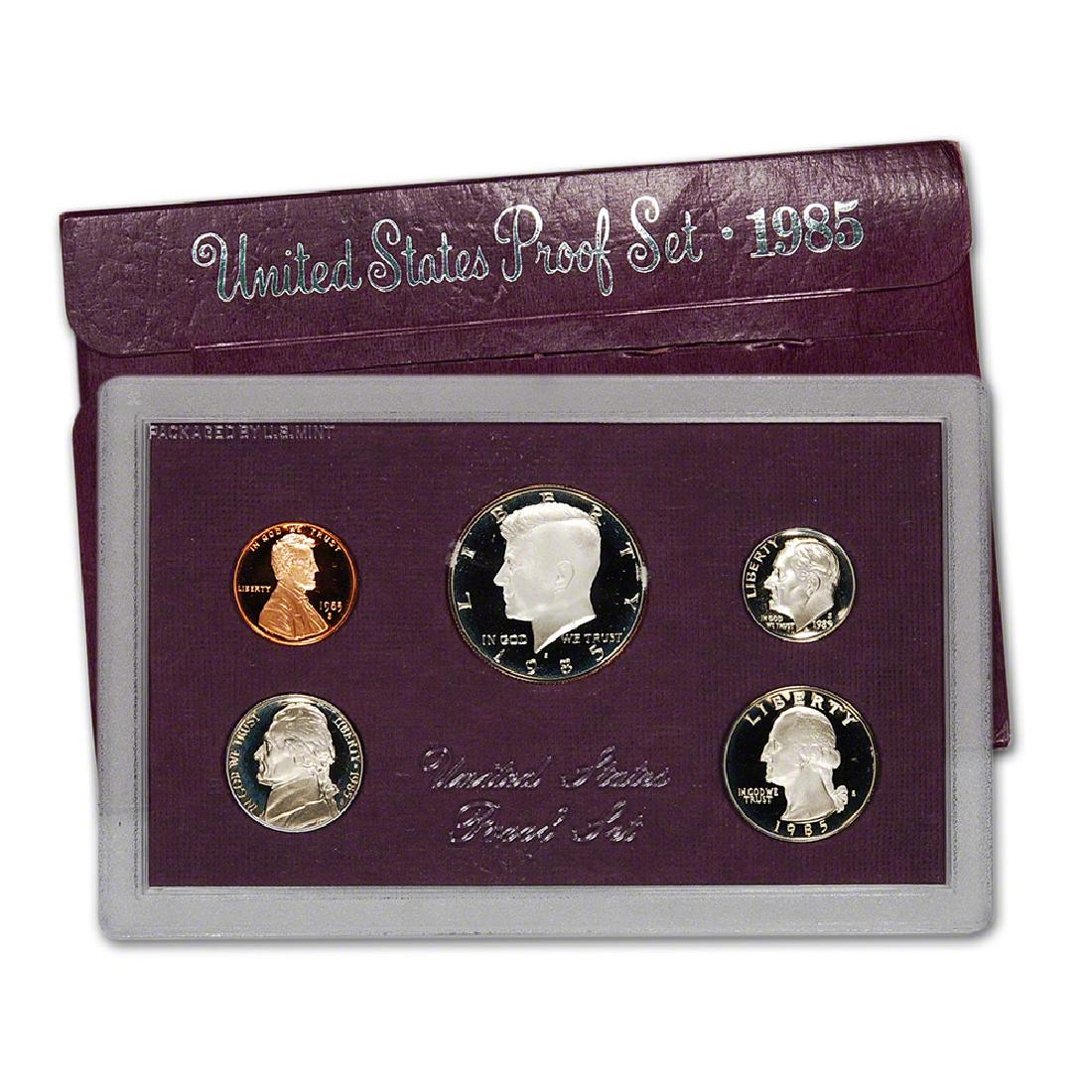 1985 United States Mint Clad Deep Cameo Proof Set (1 of 1)