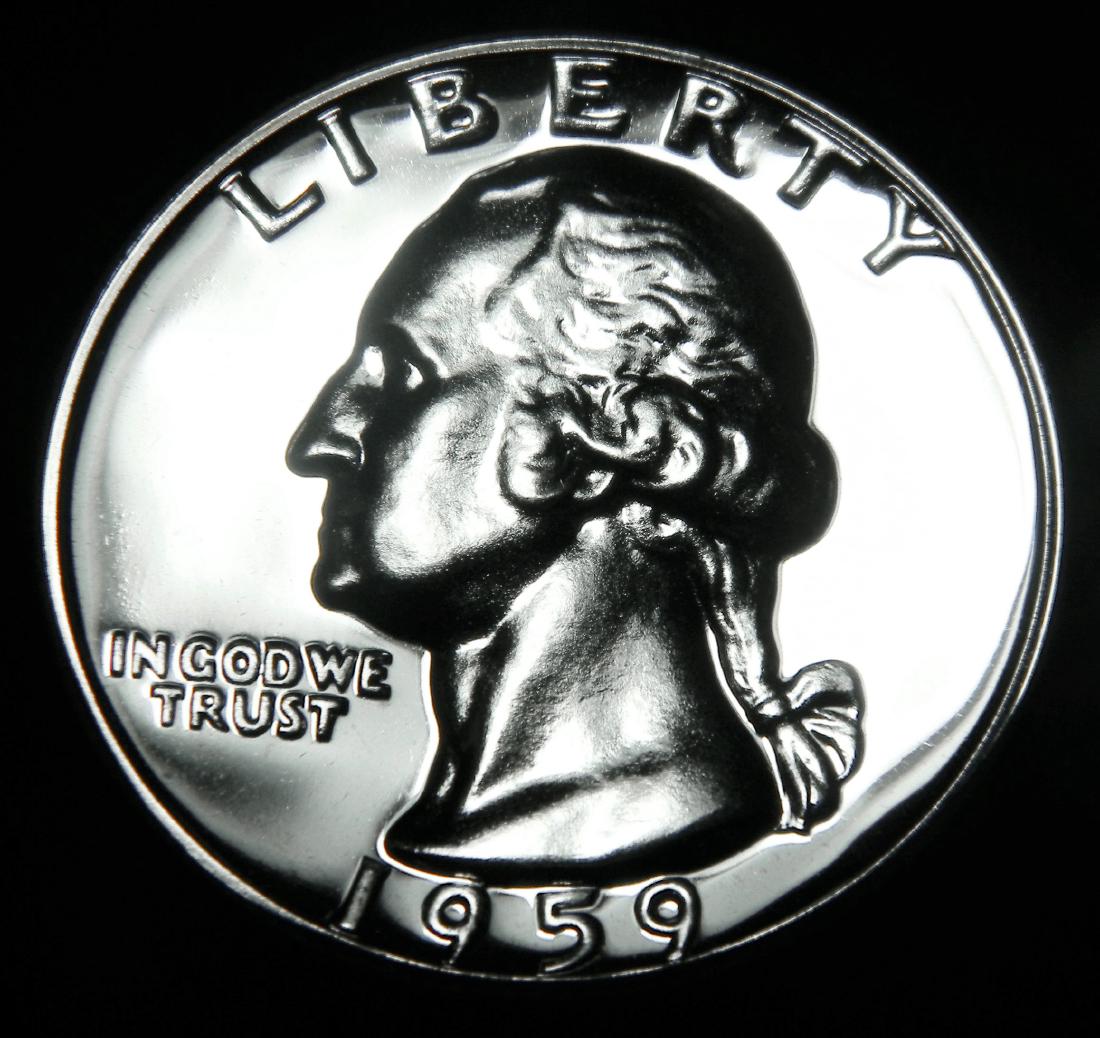1959 Proof Washington Quarter (1 of 2)