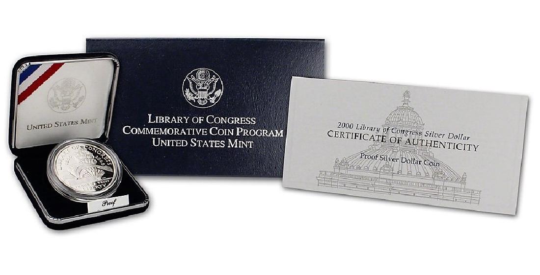 2000 P Deep Cameo Proof Library Of Congress (1 of 1)