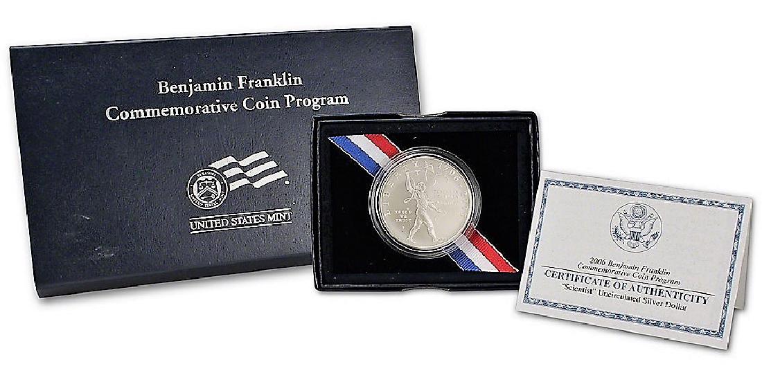 2006 Brilliant Uncirculated Ben Franklin Scientist (1 of 1)