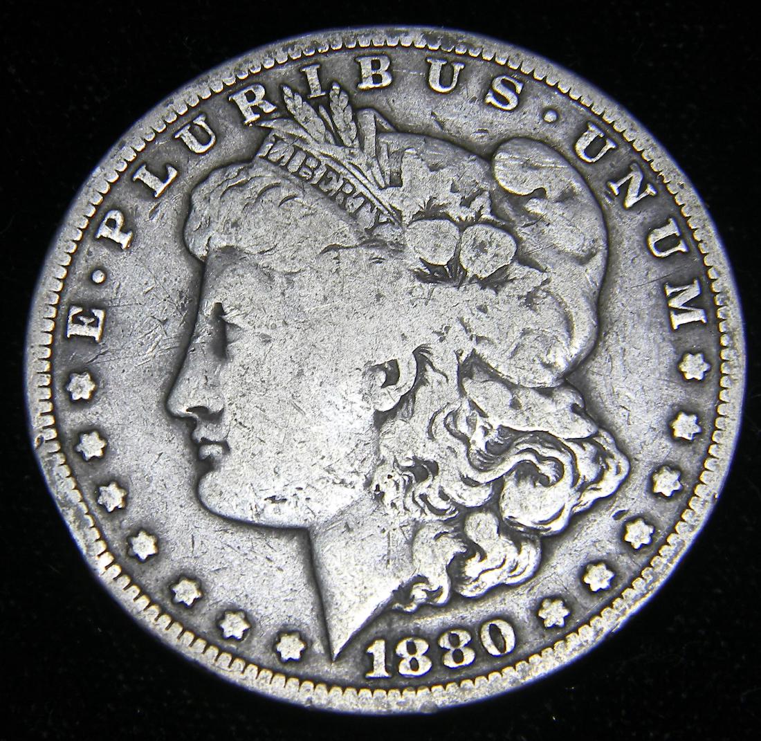 1880 CC Rev 78 Carson City Morgan Silver Dollar, Nice (1 of 2)