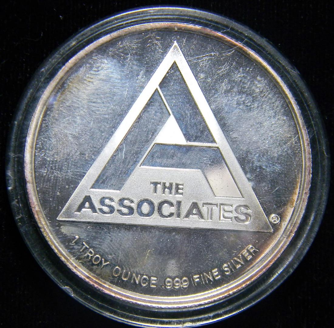1994 1 OZ .999 Silver Round The Associates (1 of 2)