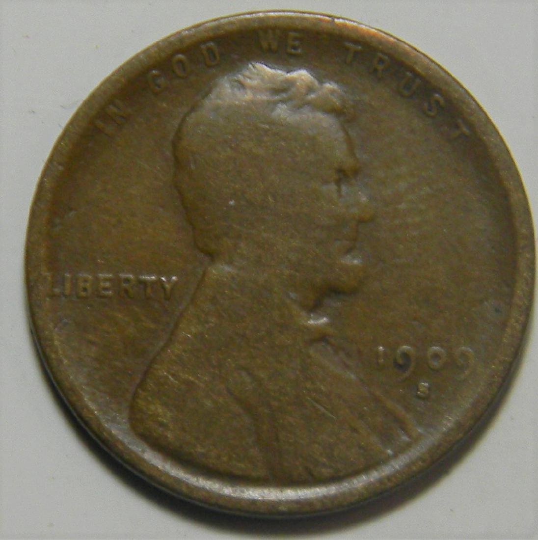 Rare 1909 S Lincoln Cent Wheat first year Key Date (1 of 2)