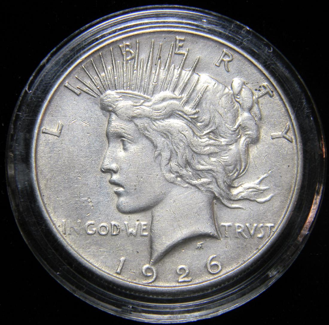 1926 S Peace Silver Dollar AU+ - MS HIGH Grade Coin (1 of 2)