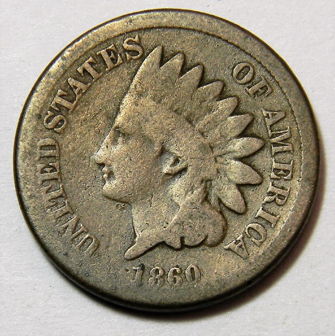 1860 CN - Civil War Year - Indian Head Cent (1 of 2)