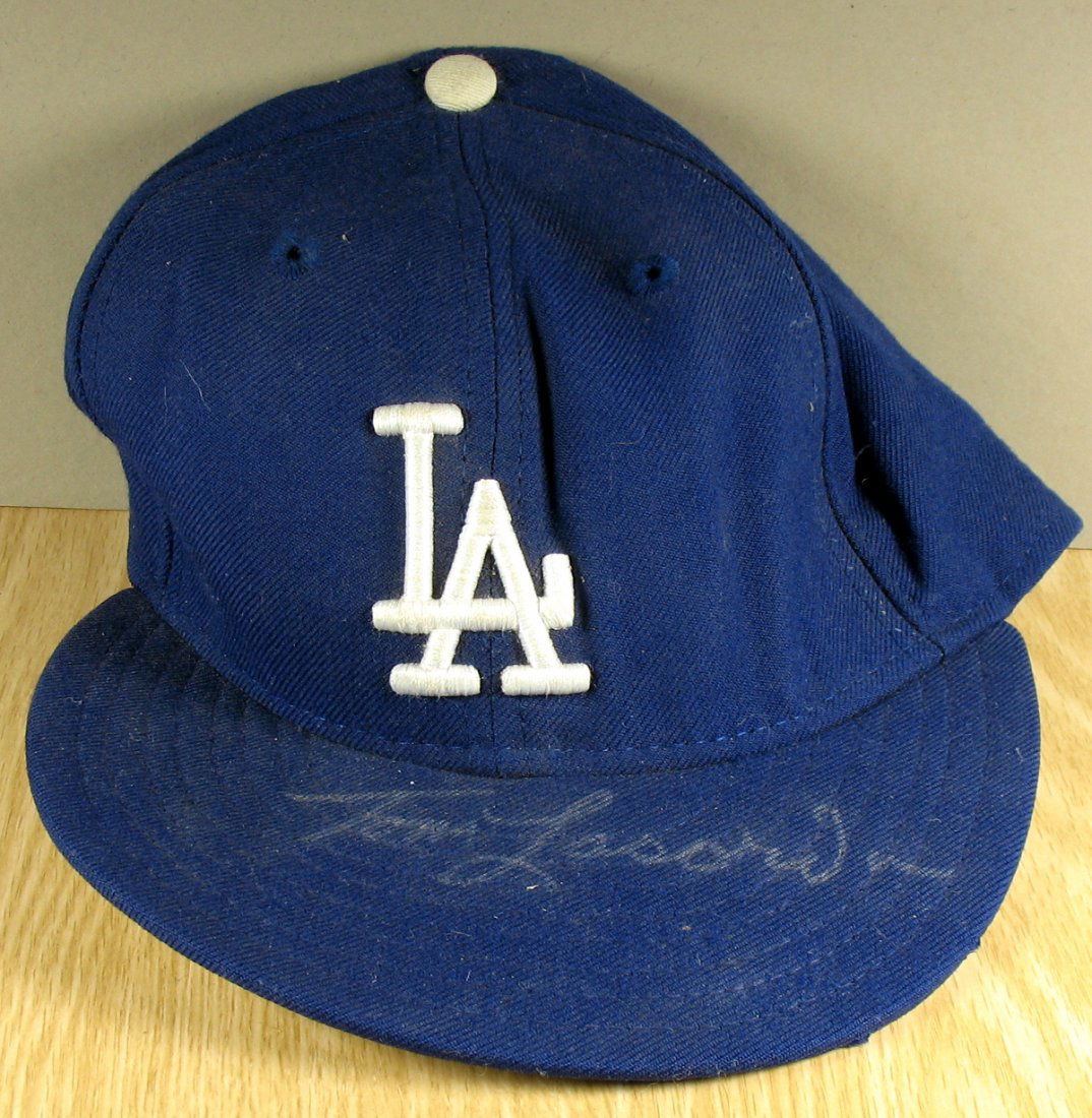 Tom Lasorda Autographed Baseball Cap LA Dodgers (1 of 2)