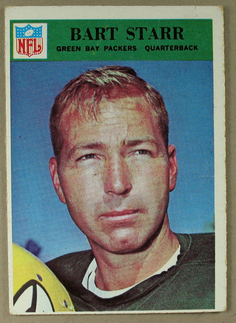 1966 Philadelphia #88 Bart Starr Football Card (1 of 2)