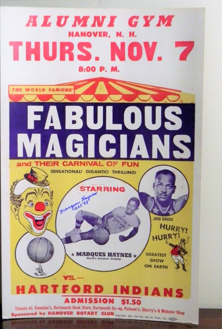 Fabulous Magicians Basketball Poster with Marques (1 of 5)