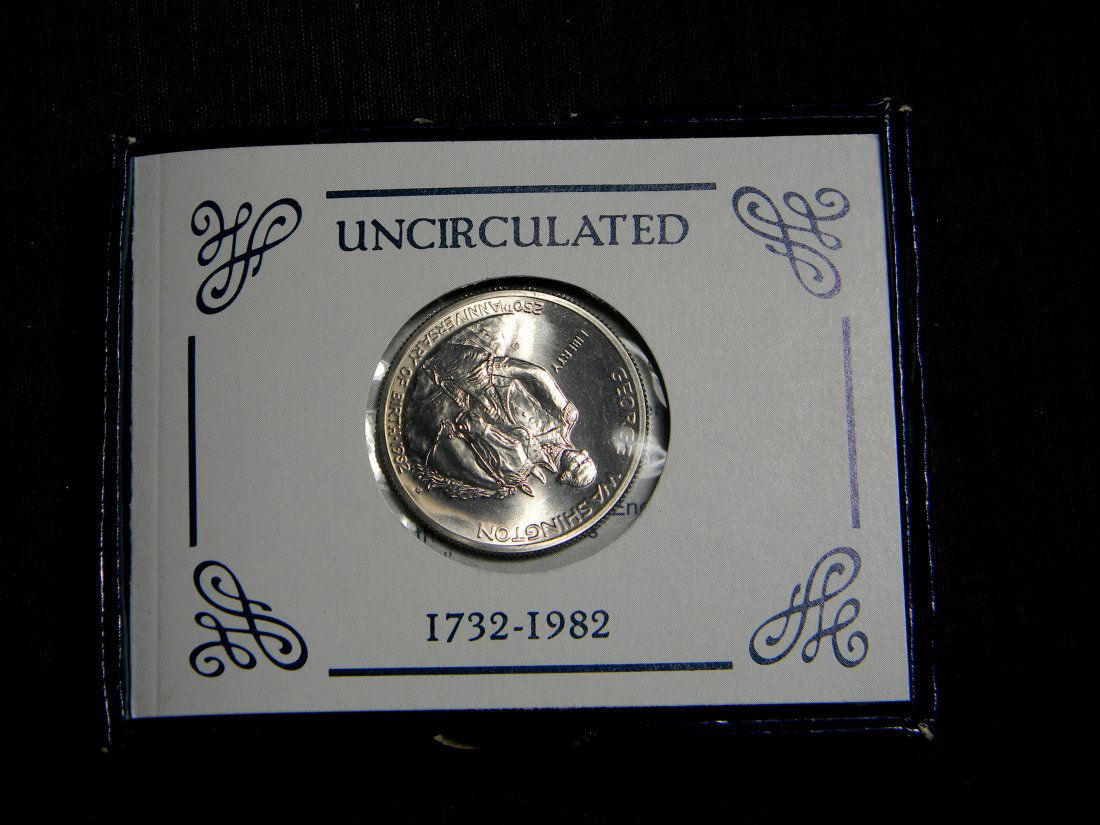 1982 S George Washington 250th Anniv. Commemorative (1 of 2)