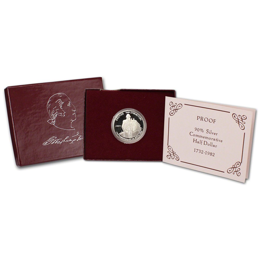 1982 D George Washington 250th Anniv. Commemorative (1 of 1)