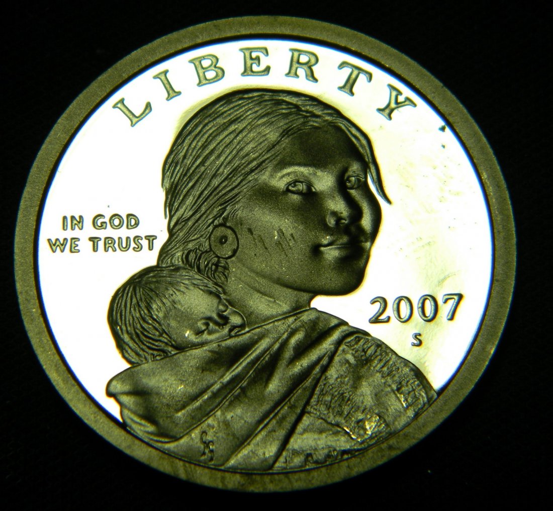 2007-S Sacagawea Proof Dollar (1 of 2)