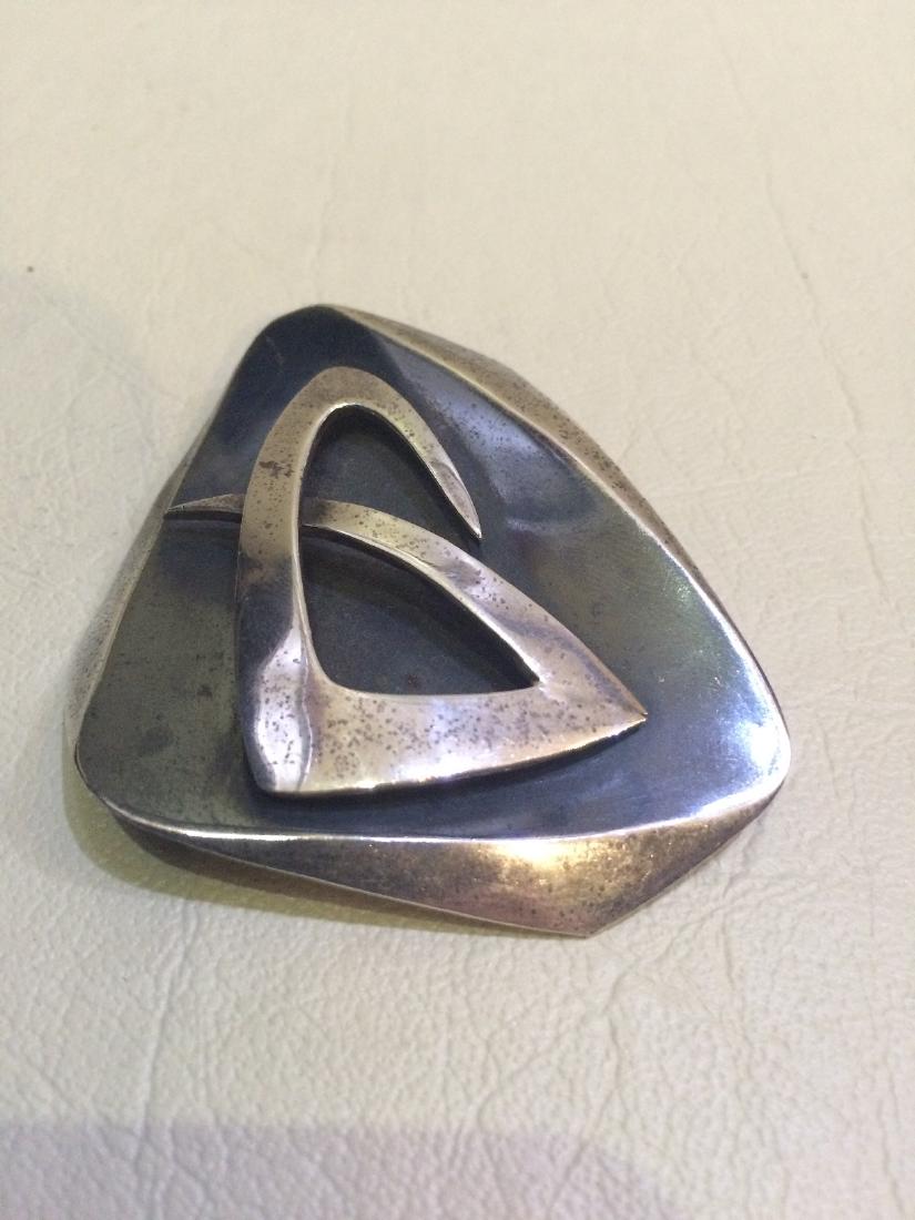 Sterling Silver 925 Ledesma Mexico Taxco Modernist Pin (1 of 2)