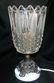 Vintage Crystal lamp with metal feet on marble disc - 2