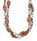 16"+2" Double Strand Multistone Necklace