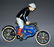 LEHMANN HALLOH RIDER ON CYCLE