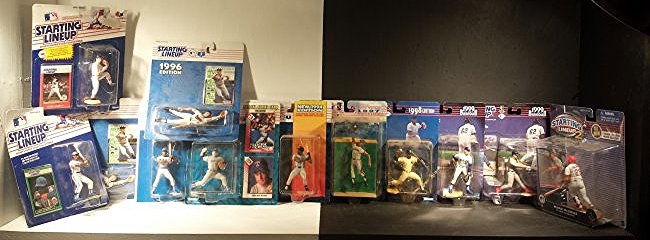 1996 STARTING LINE UP COOPERSTOWN COLLECTION: 17 1996 Starting lineup baseball cooperstown collection. All 17 figures are in mint condition, NEVER been opened. look closely at photos. TOTAL WEIGHT: ALL 17 ITEMS 1677.5GRAMS