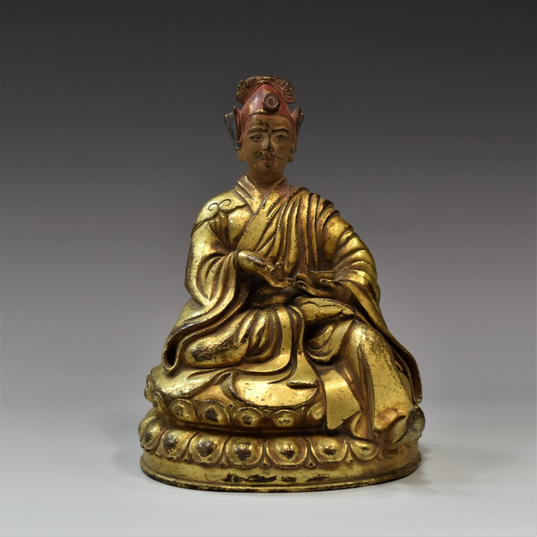 GILT BRONZE DUDUL DORJE LAMA (1 of 10)